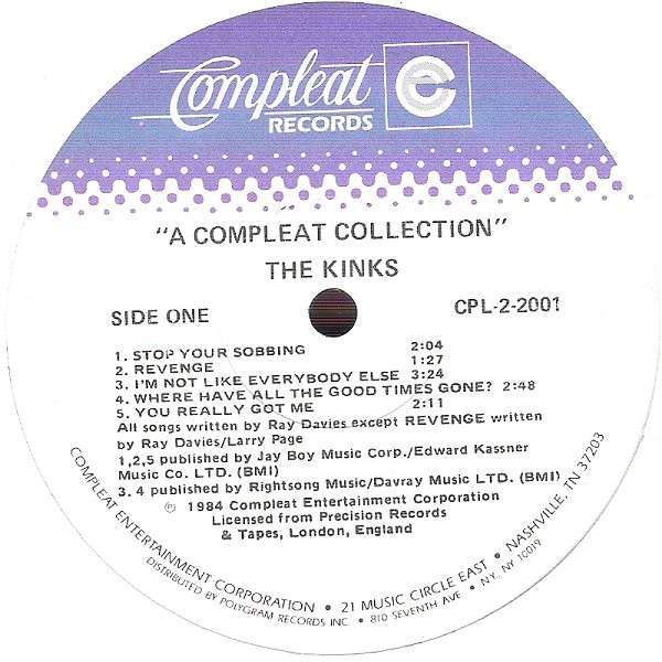 A Compleat Collection - Kinks