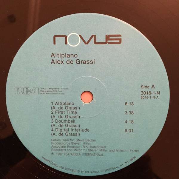 Altiplano - Grassi, Alex De