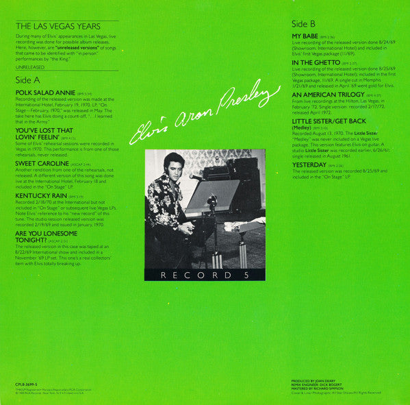 Elvis Aron Presley (1955-1980 - 25 Anniversary) - Presley, Elvis