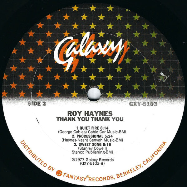 Thank You Thank You - Haynes, Roy