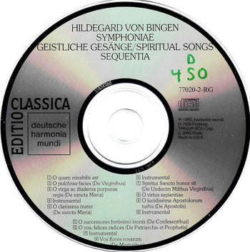 Spiritual Songs - Von Bingen, Hildegard