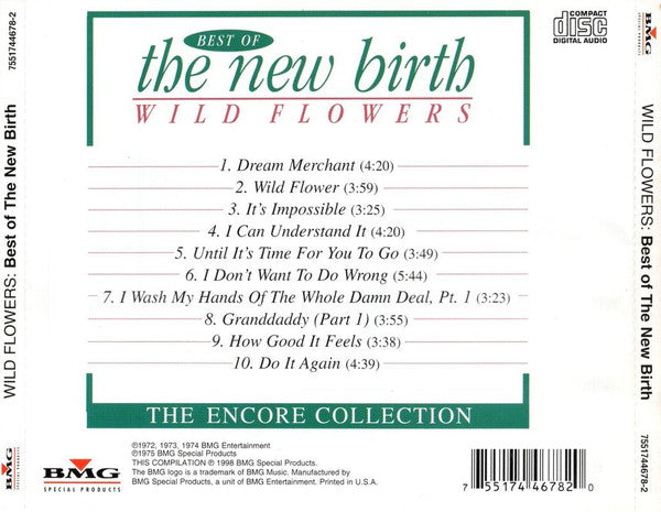 Wildflowers: Best Of The New Birth - New Birth