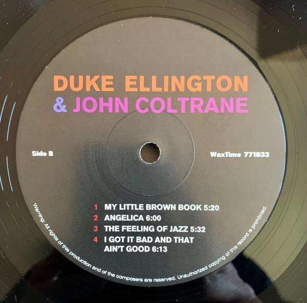 Ellington & Coltrane [Import] - John Coltrane