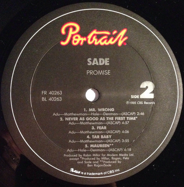 Promise - Sade
