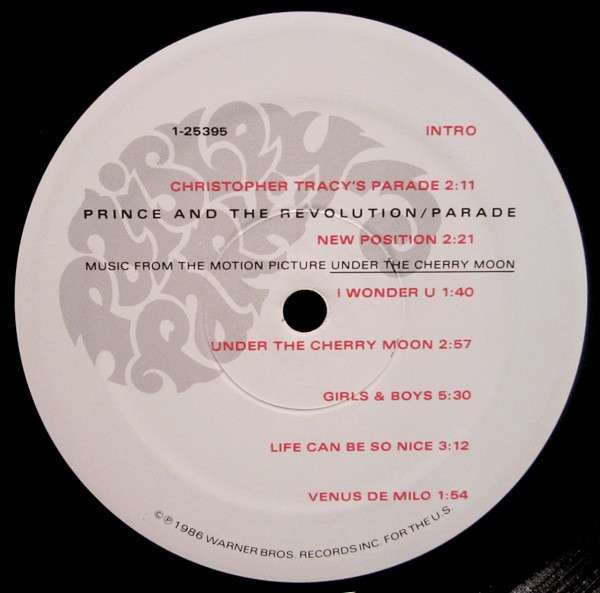 Parade - Prince And The Revolution