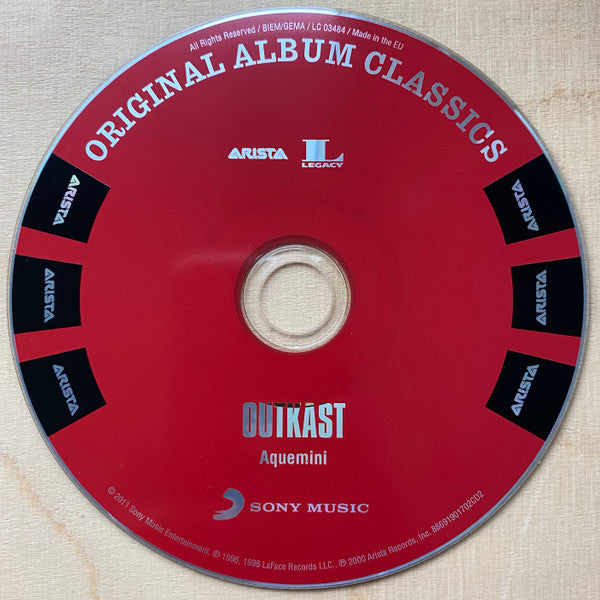 3cd Original Album Classics (Atliens \aquemini\sta - Outkast