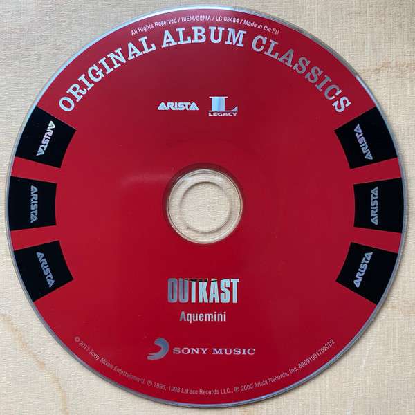 3cd Original Album Classics (Atliens \aquemini\sta - Outkast