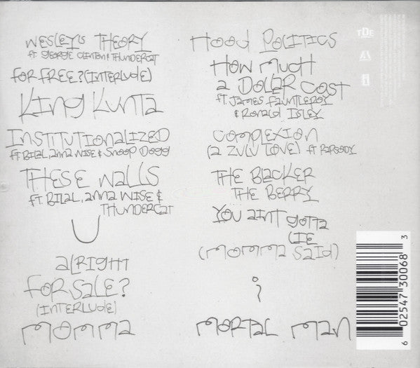 To Pimp A Butterfly - Lamar, Kendrick