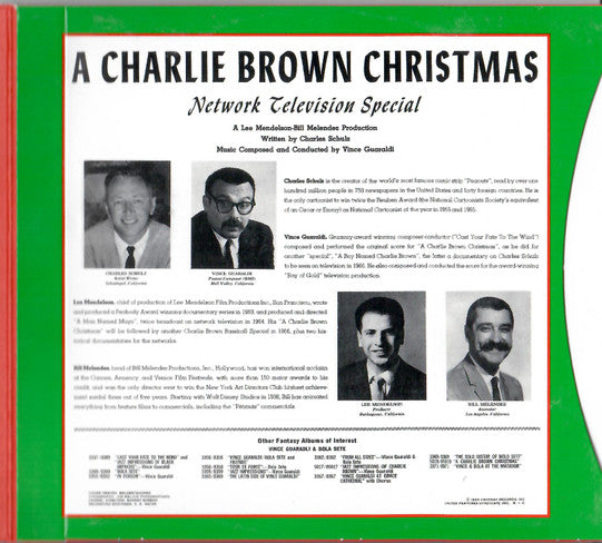 "A Charlie Brown Christmas" Featuring The Famous P - Guaraldi Vince