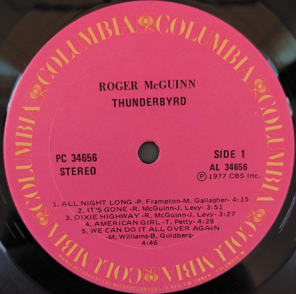 Thunderbyrd - McGuinn, Roger