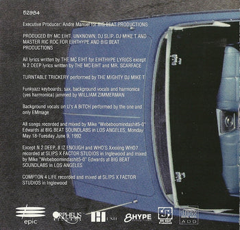 Music To Driveby - Compton's Most Wanted