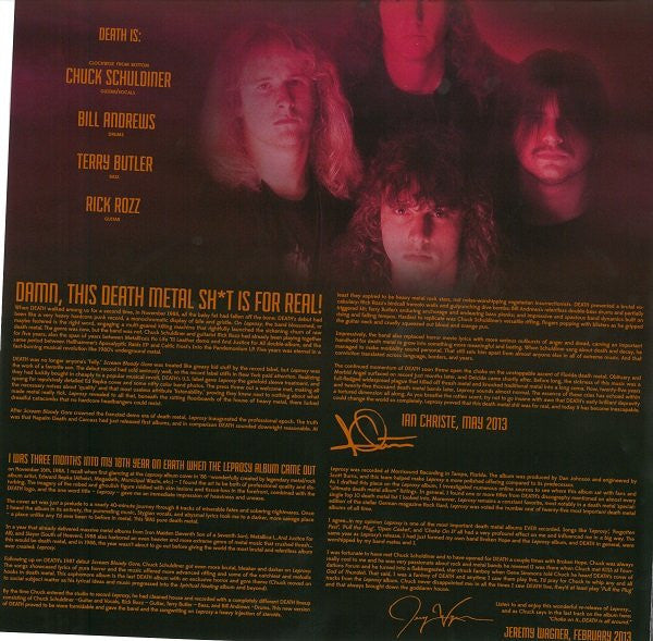 Leprosy Reissue - Death