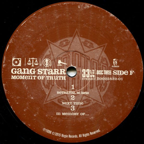 Moment of Truth - Gang Starr [LP]