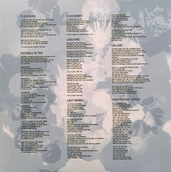 Disintegration - Cure, The