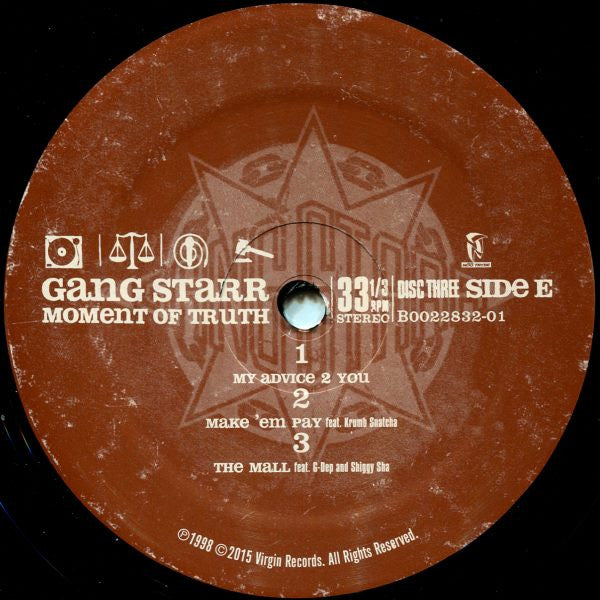 Moment of Truth - Gang Starr [LP]