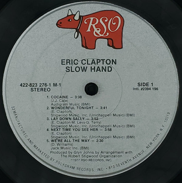 Slowhand - Clapton, Eric