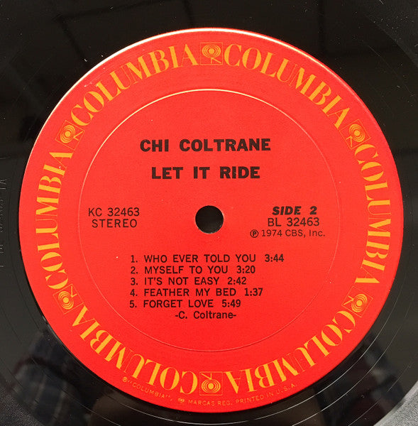 Let It Ride - Coltrane, Chi