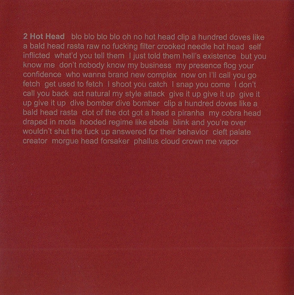 Bottomless Pit - Death Grips [CD]