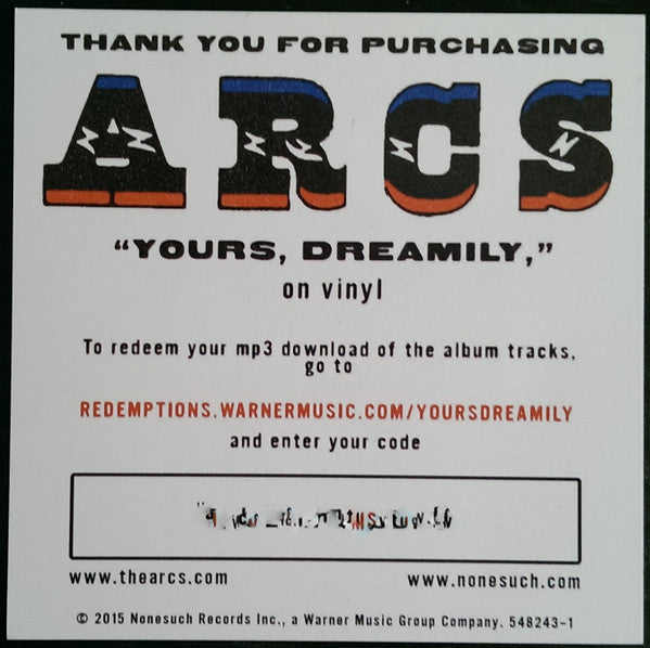 Yours, Dreamily - Arcs, The