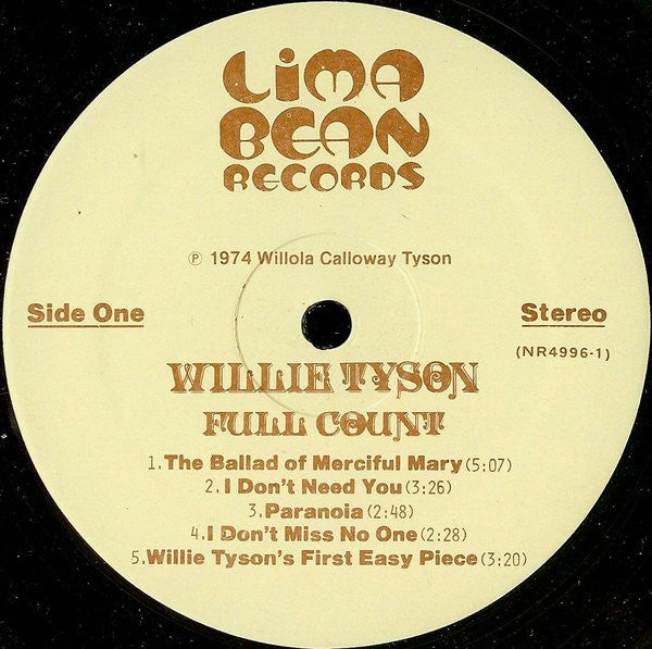 Full Count  - Tyson, Willie