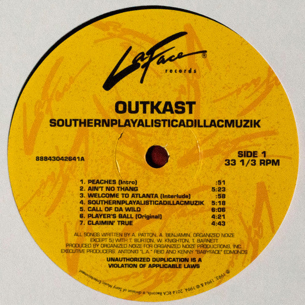 Southernplayalisticcadillacmusic - Outkast
