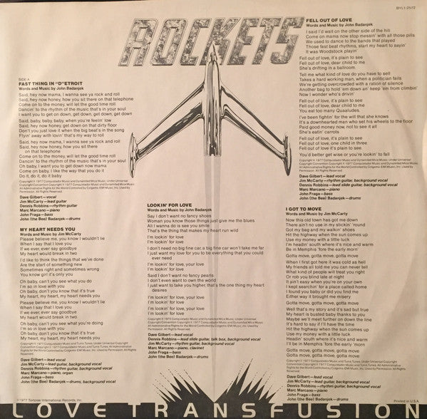 Love Transfusion - Rockets