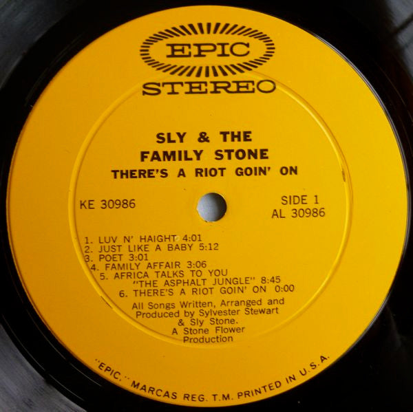 There's A Riot Goin' On - Sly & The Family Stone