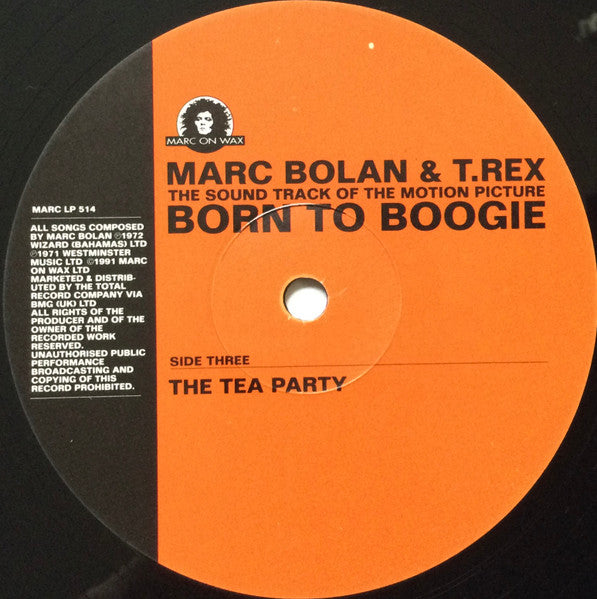 The Sound Track Of The Motion Picture Born To Boog - Marc Bolan