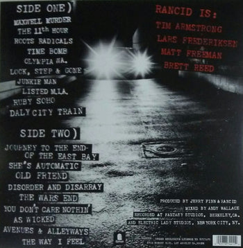 ...And Out Come The Wolves - Rancid