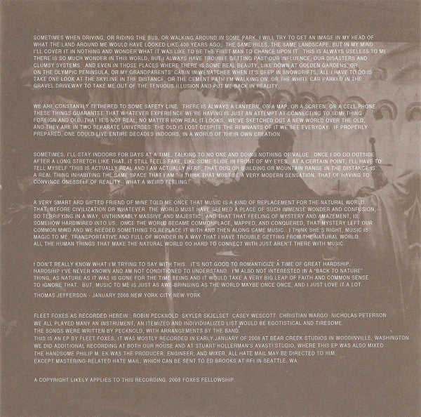 Fleet Foxes - Fleet Foxes
