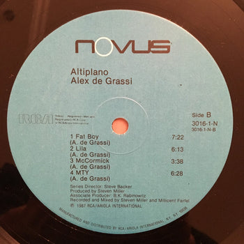 Altiplano - Grassi, Alex De