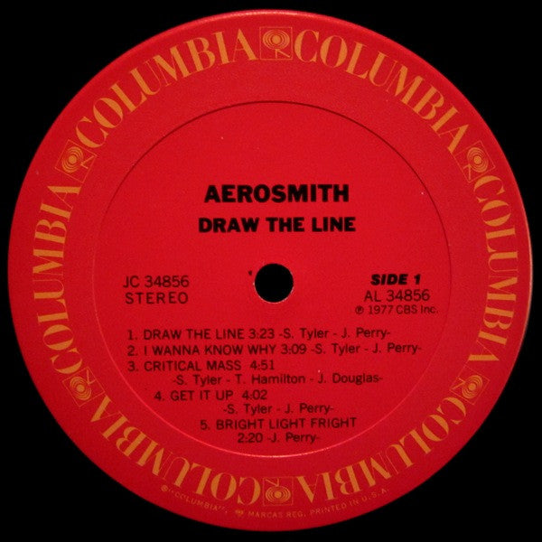 Draw The Line - Aerosmith