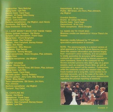 Pet Sounds - Stereo & Mono - Beach Boys
