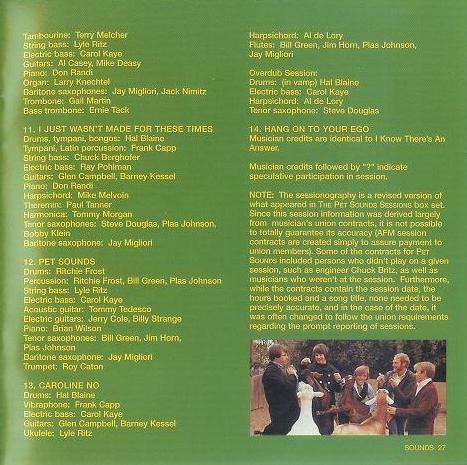 Pet Sounds - Stereo & Mono - Beach Boys