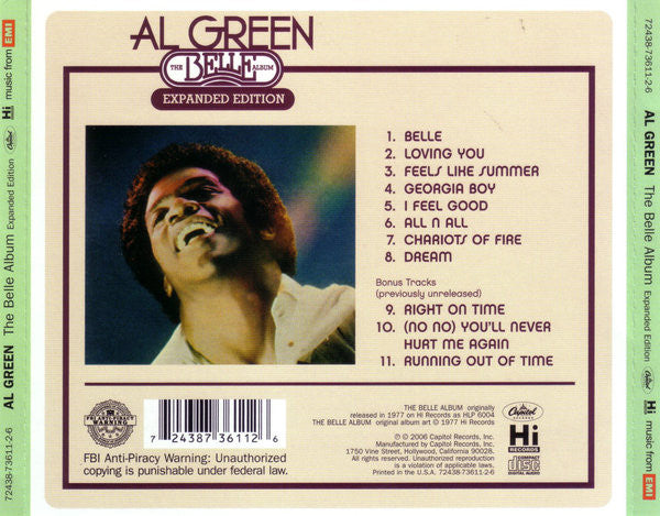 Belle Album - Green, Al