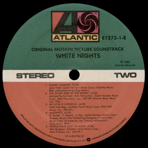White Nights: Original Motion Picture Soundtrack - Various