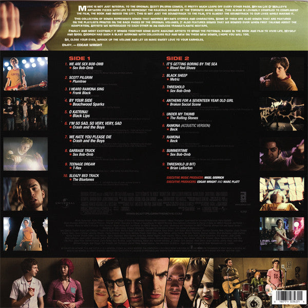 Scott Pilgrim vs. the World (Original Motion Picture Soundtrack) [Red LP] - Various Artists