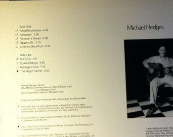 Aerial Boundaries - Hedges, Michael