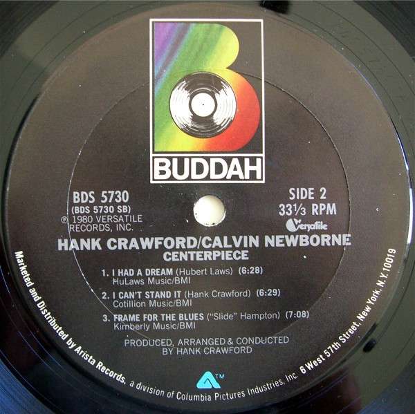 Centerpiece - Crawford, Hank / Calvin Newborne