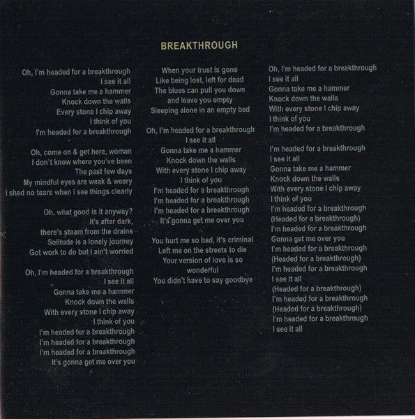 Breakthrough - Bonamassa, Joe