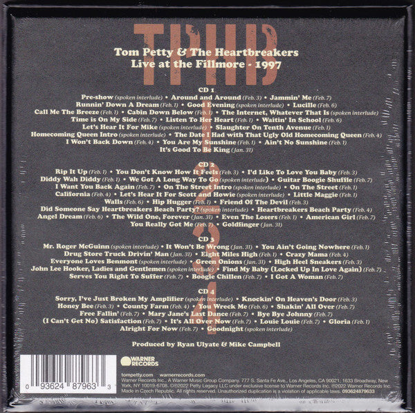 Live At The Fillmore 1997 - Petty, Tom & Heartbreakers