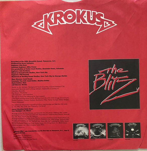 The Blitz - Krokus