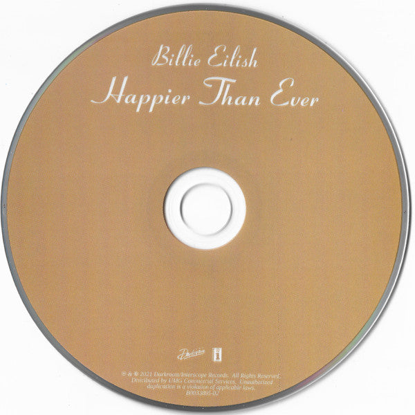 Happier Than Ever - Eilish, Billie