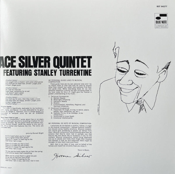 Serenade To A Soul Sister - Silver, Horace
