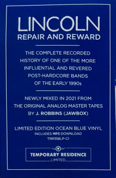 Repair And Reward - Lincoln