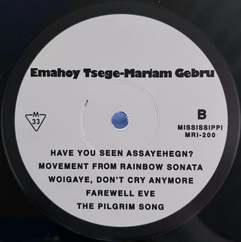 Jerusalem - Gebru, Emahoy Tsege Mariam
