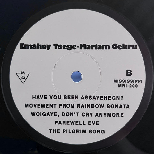 Jerusalem - Gebru, Emahoy Tsege Mariam