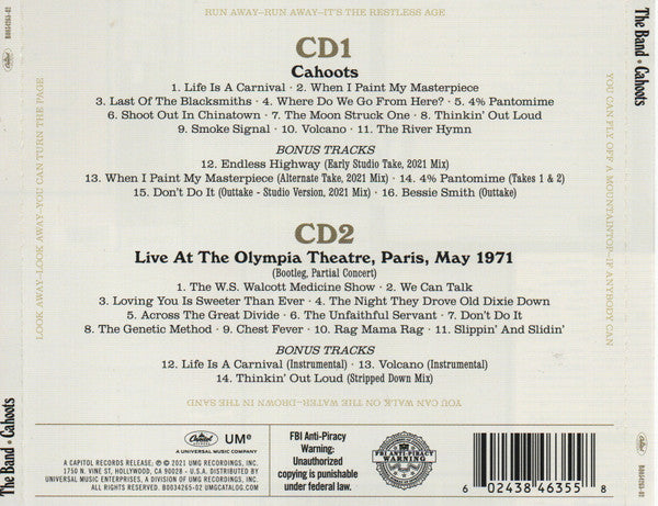 Cahoots (50th Anniversary) - Band, The