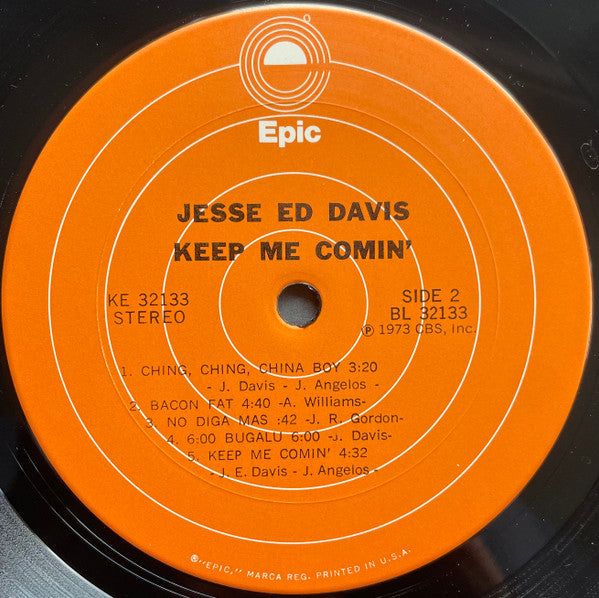 Keep Me Comin' - Davis, Jesse Ed