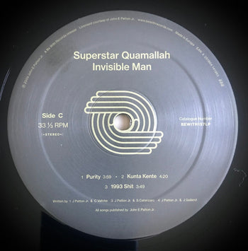 Invisible Man - Superstar Quamallah